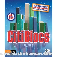 CitiBlocs 200-Piece Cool-Colored Building Blocks B003RCJXCE
